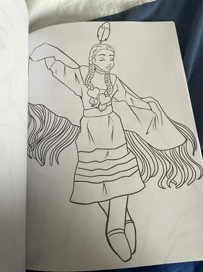 Rez Girls: A Coloring Book Celebrating Native American Women And Girls